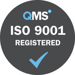 ISO 9001 registered logo