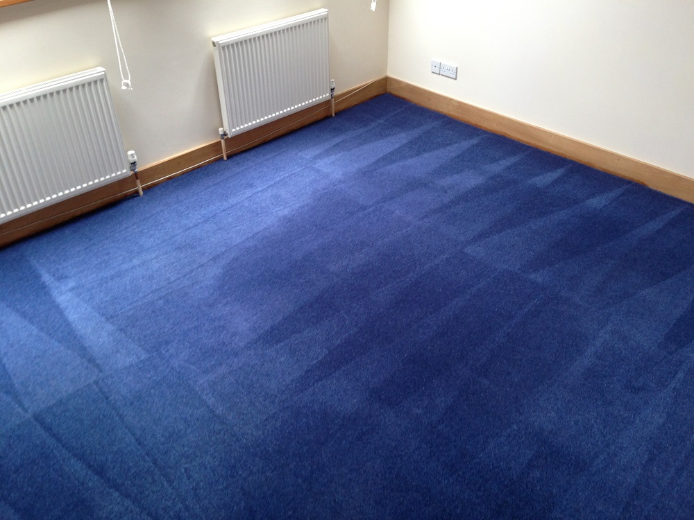 bedroom carpet after cleaning