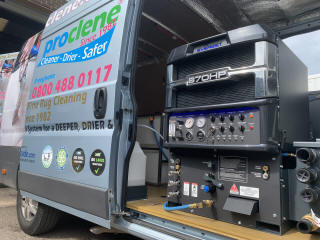 Proclene® van-mounted carpet cleaning Gloucester